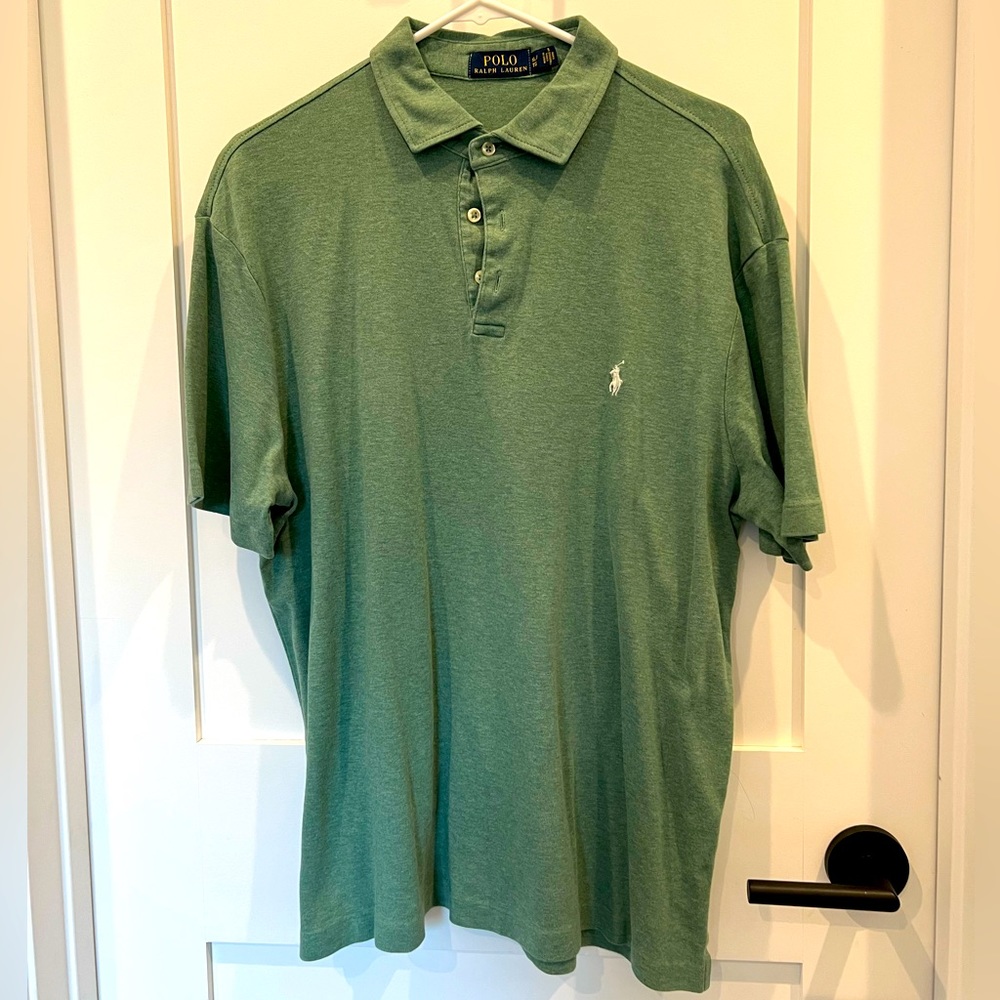 Polo Ralph Lauren XL green polo